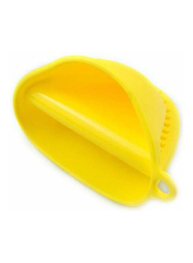 كلاسي تاتش قفاز للفرن مع حامل ساخن أصفر 14x14x7سم