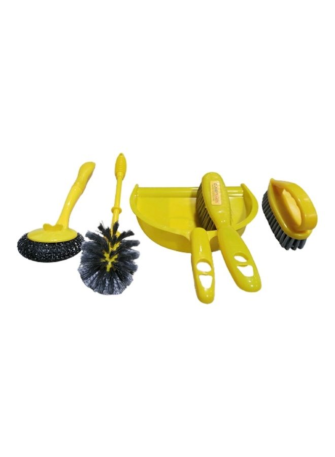 كلاسي تاتش مجموعة مكونة من 5 قطع من مجرفة الغبار مع فرشاة - Image 1