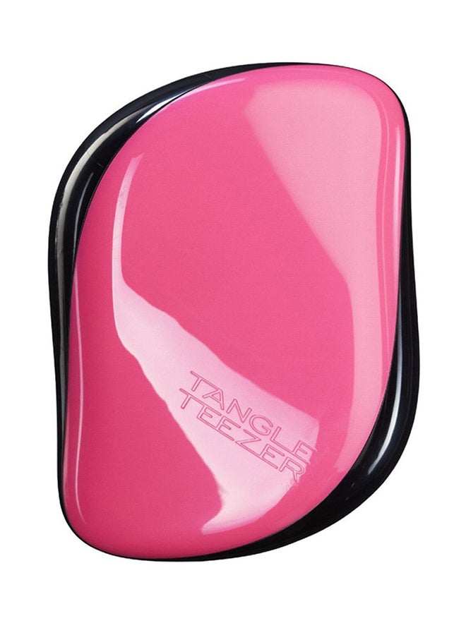 TANGLE TEEZER Compact Styler Detangling Brush Pink - Image 1