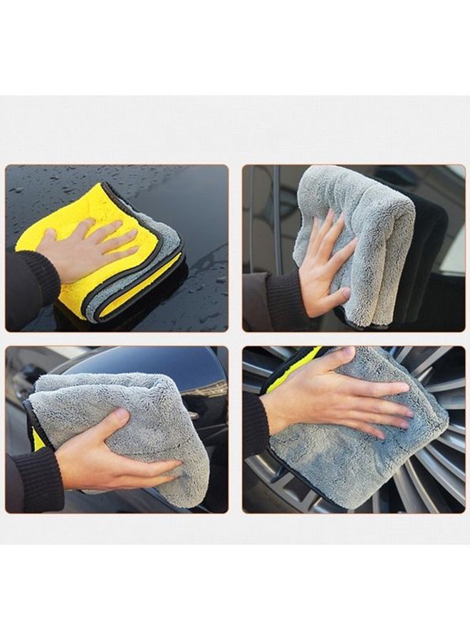 قطعة قماش ماصة وسميكة مصنوعة من المايكروفايبر لتنظيف السيارة - Image 4
