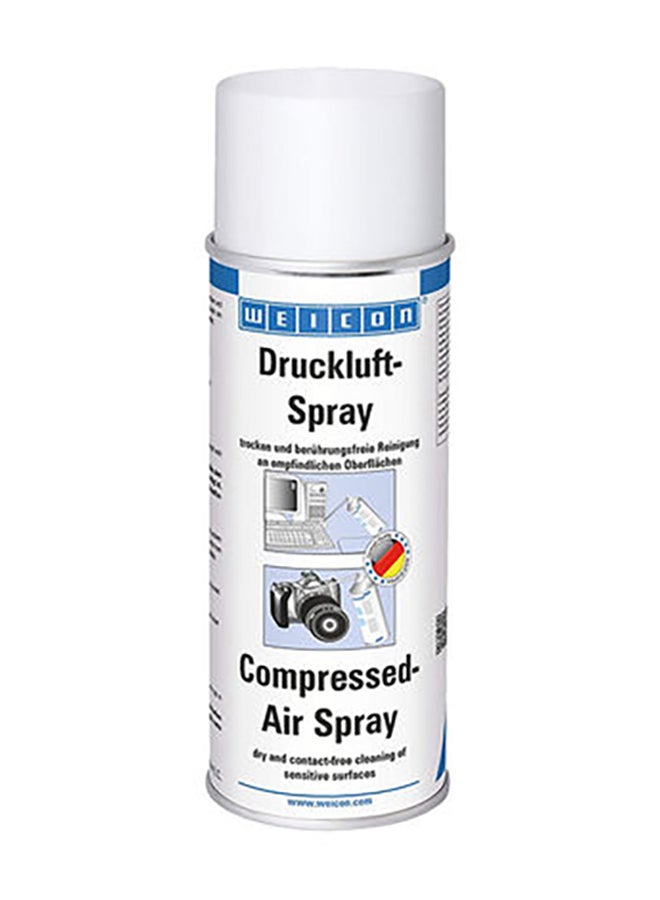 Weicon - Compressed-Air Spray Cleaner Spray For Computer Laptop Pc Housing Fan Mobile Phone Smartphone Compressed Air Duster Clear 400ml - Image 1