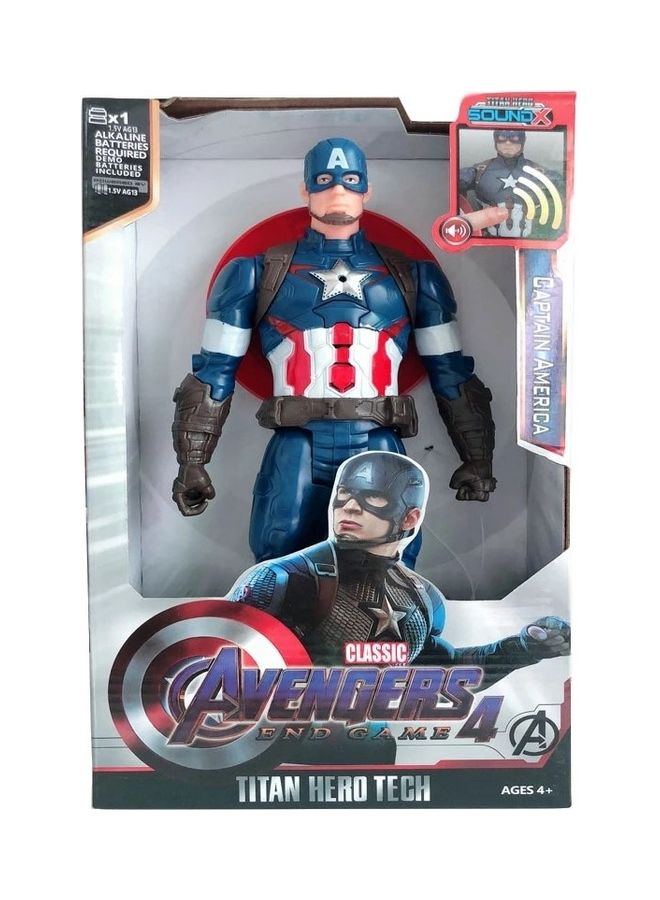 Superheros Captain America Action Figure Toy 30cm - Image 3