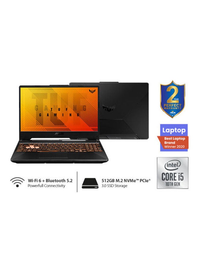 TUF F15 FX506LH-HN111T 15.6 FHD 144Hz Intel Core i5-10300H 16GB Ram-512GB SSD 4GB NVIDIA GeForce GTX 1650 WIN10 + Gaming Mouse + AVG English/Arabic Grey - v1633504893/N51238398A_1