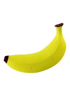 Plastic Banana Shape Cube Puzzle 15 x 8 x 4cm