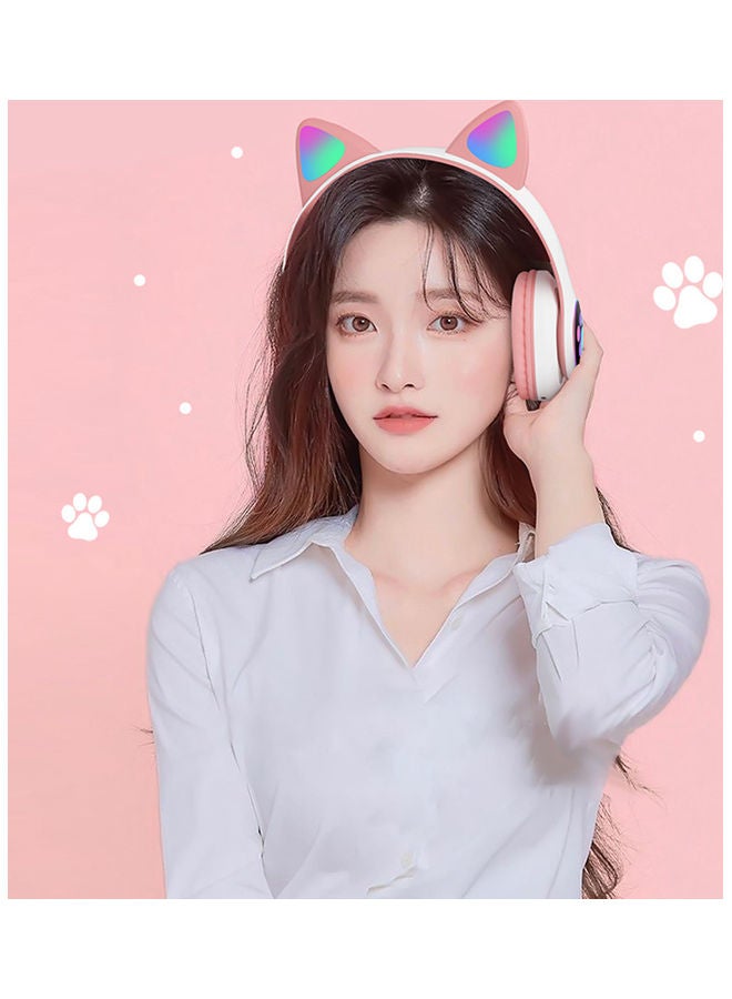Foldable Cat Ears BT 5.0 Headset Purple  - Image 2