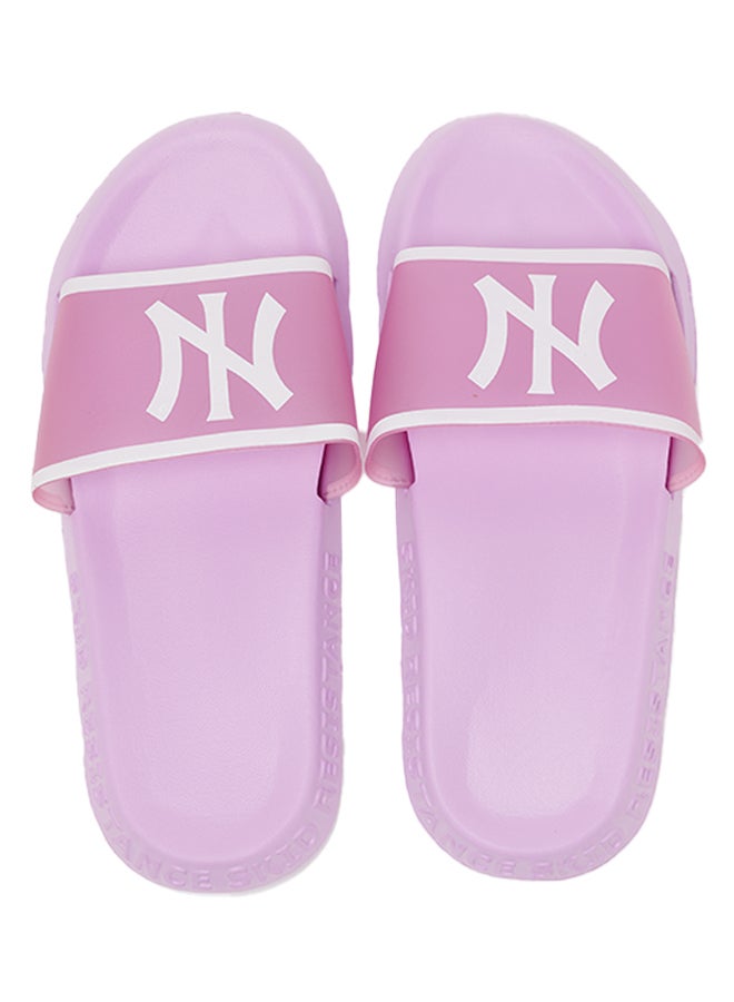 Camel Safari - Non-Slip Summer Beach Slides Lavender - Image 1