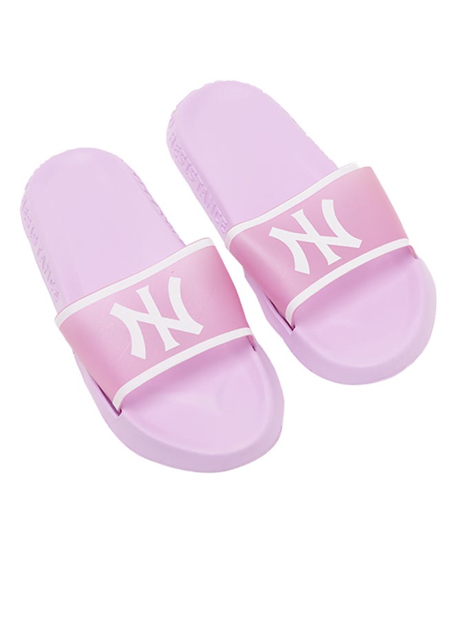 Camel Safari - Non-Slip Summer Beach Slides Lavender - Image 1