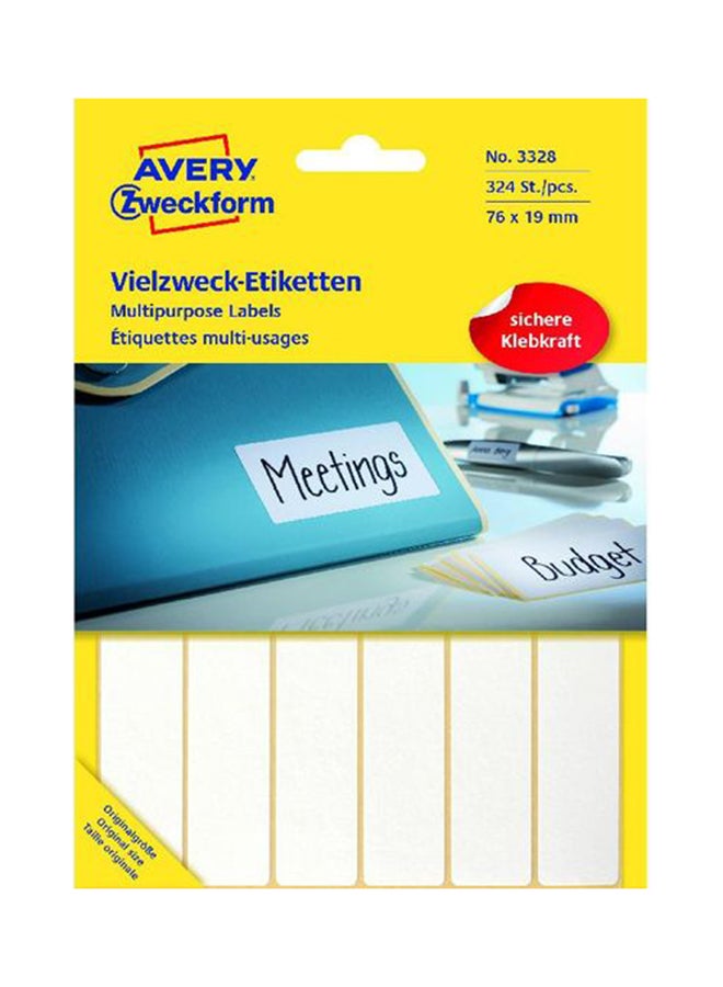 324-Piece Multipurpose Labels White - v1633510299/N49908067A_1