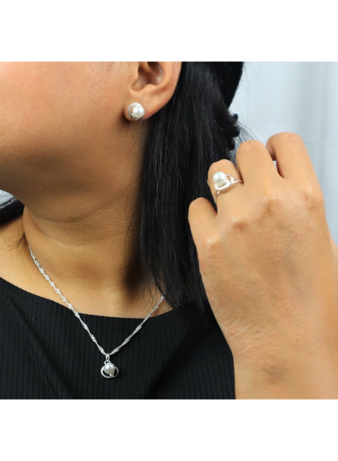 THE BLING STUDIO - Pristine Midnight Sky Jewellery Set - Image 1