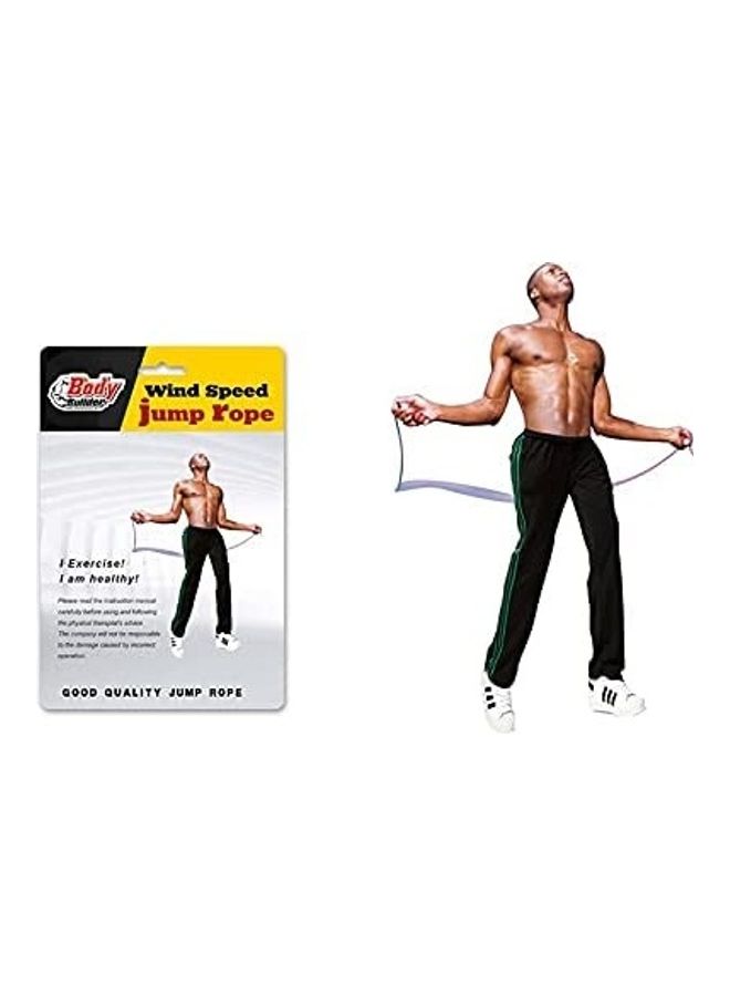 Body Builder Sport Skipping Rope 12x3x22cm  - Image 2