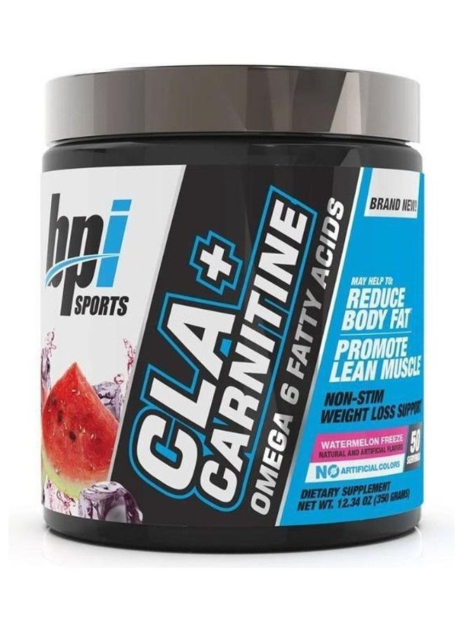 BPI SPORTS CLA + Carnitine Non-Stimulant - Watermelon Freeze - 50 Servings