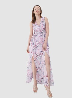 Mohito Floral Print Slit Dress Multicolour  - Image 1