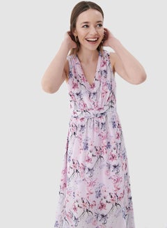 Mohito Floral Print Slit Dress Multicolour  - Image 3