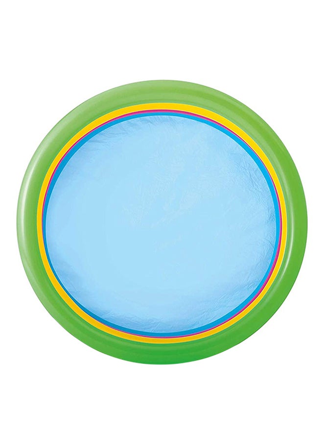 Bestway 4-Ring Inflatable Non-Toxic Portable Unique Design Summer Play Pool For Kids 62x18inch - Image 2