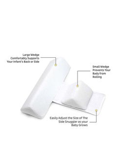 Beauenty Anti-Rollover Breathable Comfortable Unique Design Side Sleeping Pillow For Baby  - Image 4