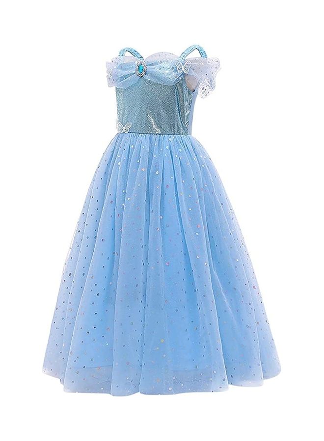 XiuWoo Sofia Aurora Cinderella Princess Fancy Dress Costume With Accessories Set 71x67x90cm  - Image 2