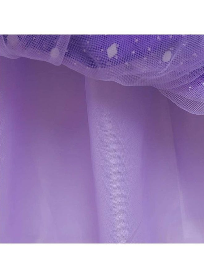 XiuWoo - Sofia Aurora Cinderella Fancy Party Dress Costume Set With Accessories Purple 170cm - Image 1
