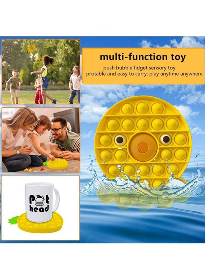 XiuWoo Stress Relieve Durable Washable Silicone Push Pop Bubble Sensory Fidget Toy - Image 3