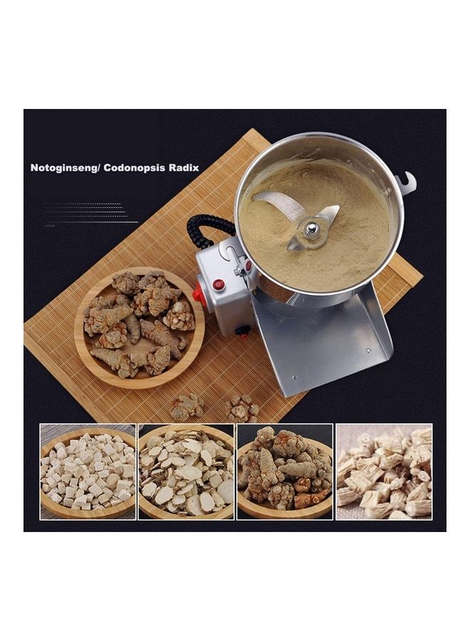 Damai Electric Household Grinder Spices Cereals Grain Coffee Grinding Machine 1800.0 W HC-800Y Silver - Image 5