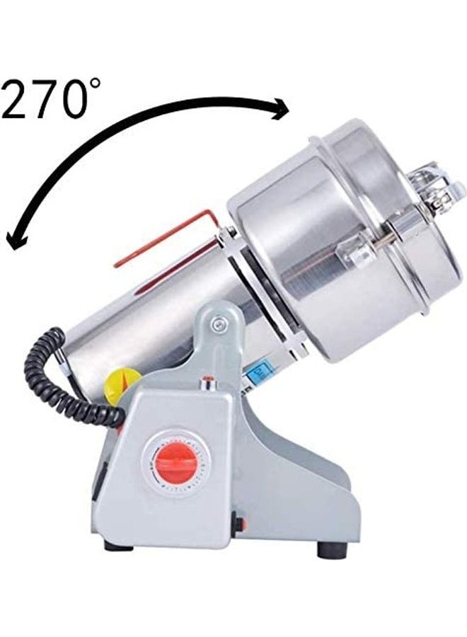 Damai Electric Household Grinder Spices Cereals Grain Coffee Grinding Machine 1800.0 W HC-800Y Silver - Image 2