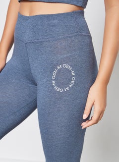 Sivvi x GenM High Waist Tights Light Blue  - Image 4