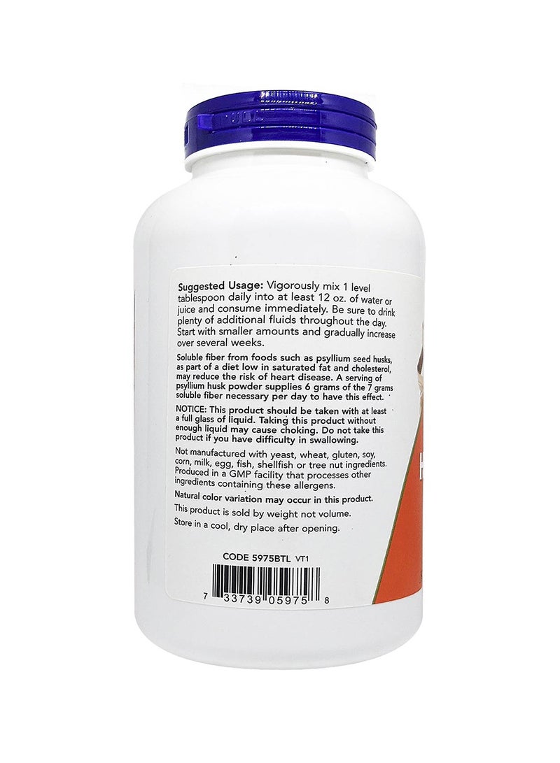 Now Foods - Psyllium Husk Powder 12oz - Image 1