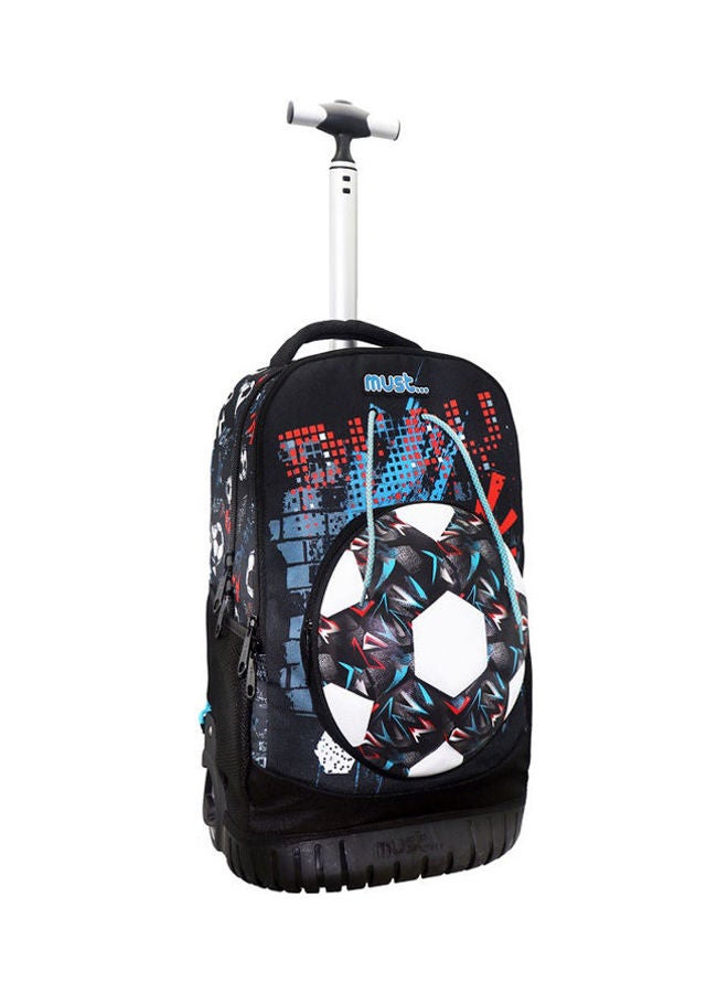 ماست Trolley Backpack 584189 Football Black - Image 1