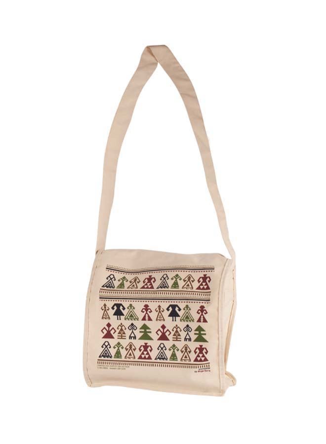 Biggdesign Strap Tote Shoulder Bag Beige  - Image 1