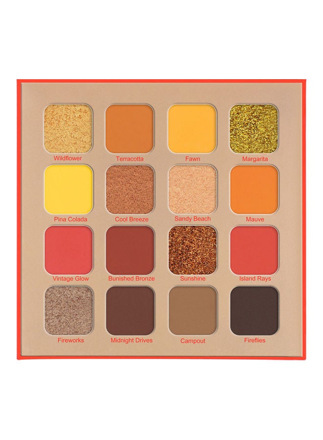 16-Color Eyeshadow Palette (Summer Breeze) Multicolour - v1633526566/N51245555A_3