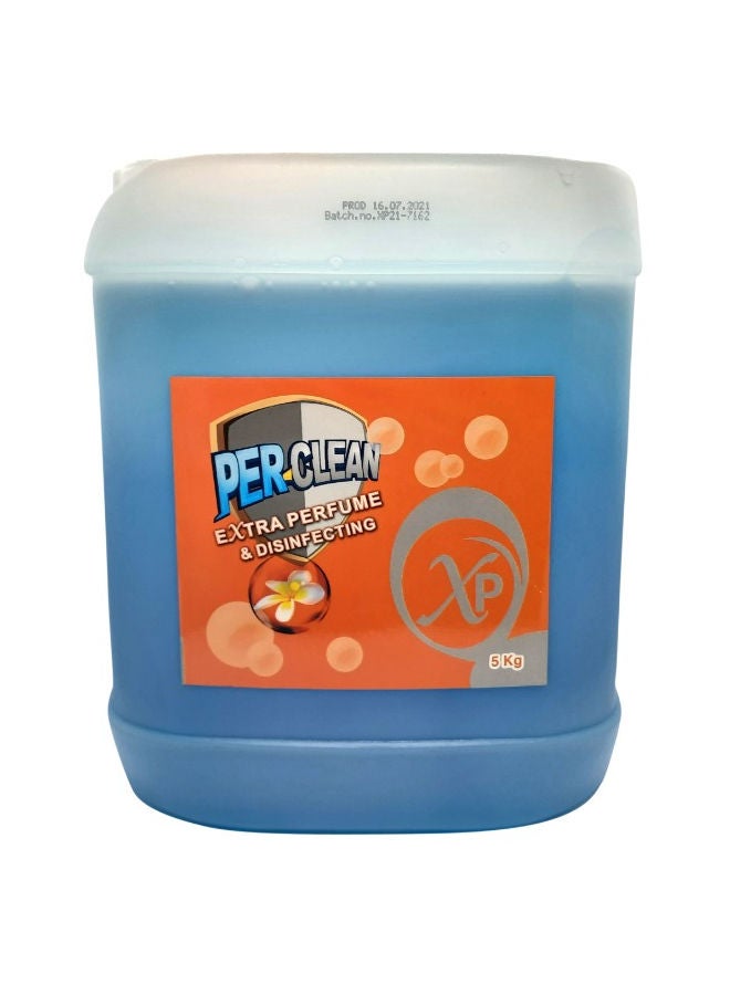 PER Disinfectant Liquid Floor Cleaner With A Distinctive Smell Blue 5kg 