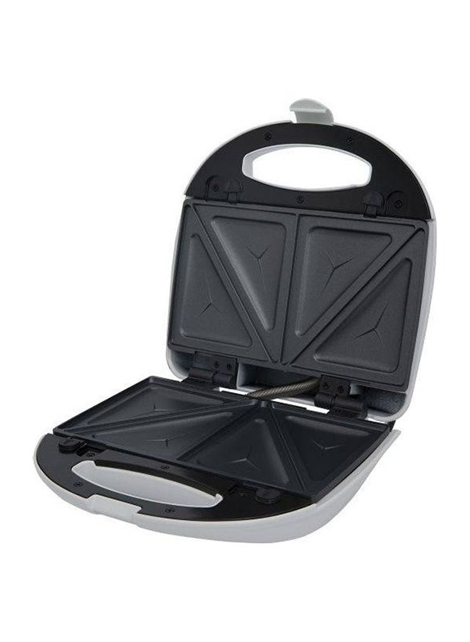 ALSAIF-ELEC - 2-In-1 Sandwich Maker And Toaster 700 W SW-2004 Black/Silver - Image 1