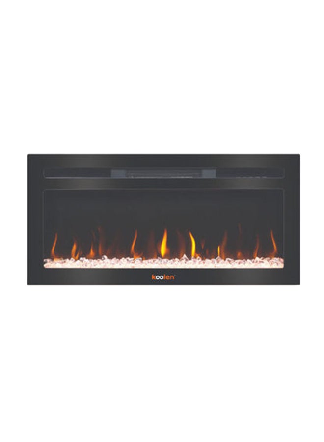 KOOLEN LED Fireplace Heater With Bluetooth And Speaker 2000 W 807102034 Black - Image 1