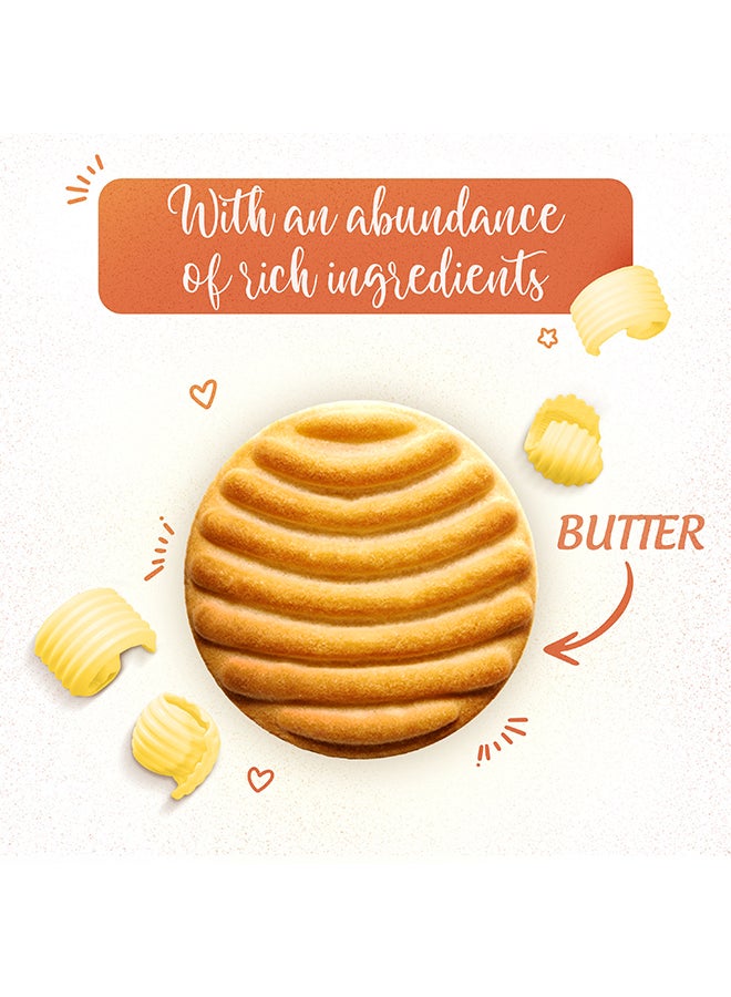 Britannia Butter Cookies 72.0grams Pack of 16  - Image 2