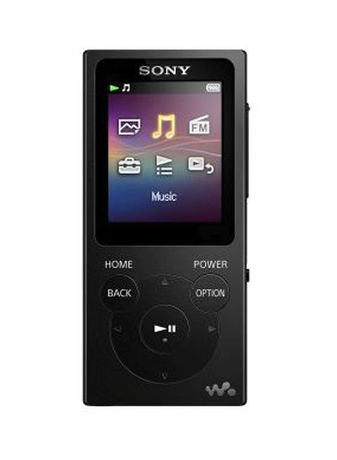 Sony - Walkman Digital Music Player NWE394/BC Black - Image 1