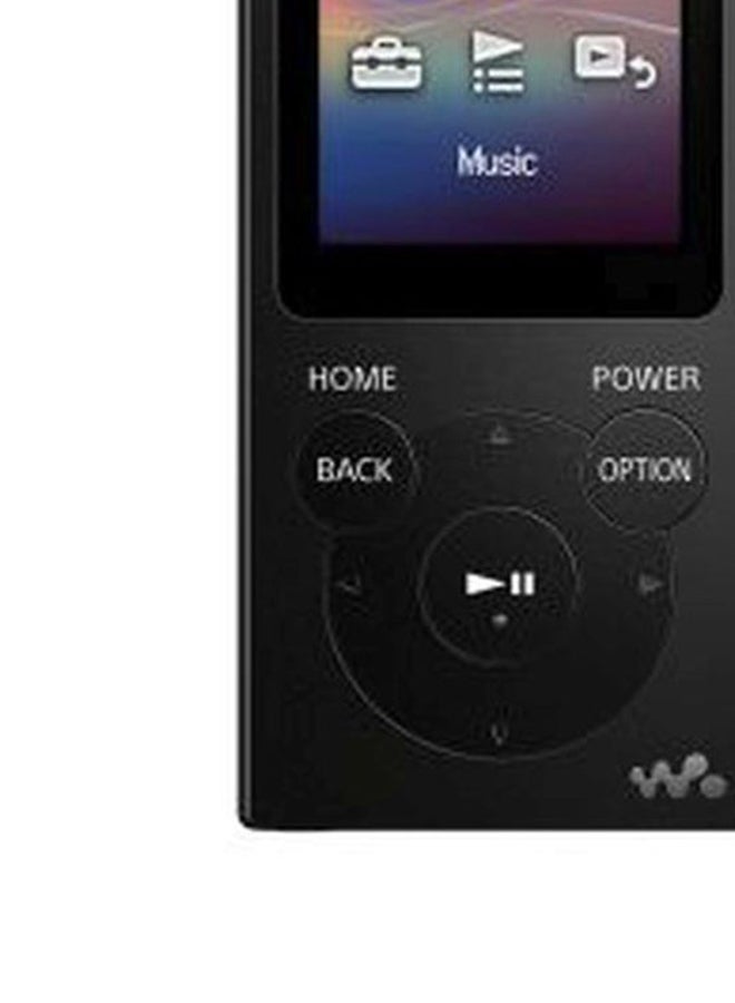 Sony - Walkman Digital Music Player NWE394/BC Black - Image 1