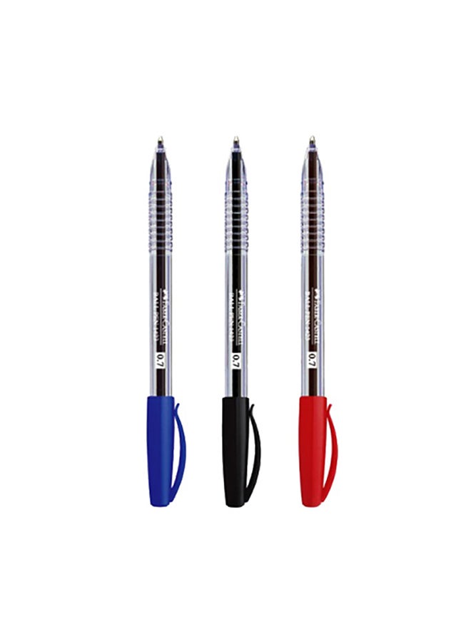 FABER-CASTELL - 30-Piece Ballpoint Pen Blue - Image 1