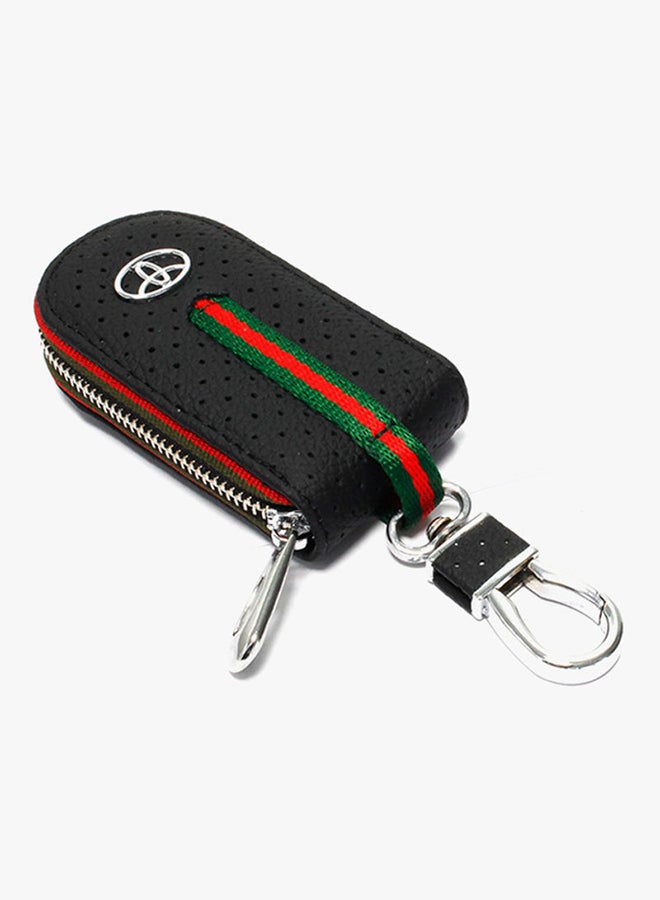 AFGT Toyota Logo Key Fob Case With Carabiner Hook  - Image 2