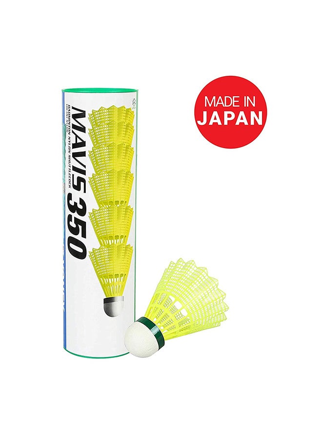 يونيكس طقم كرات ريشة مافيس 350 من 6 قطع - Image 3