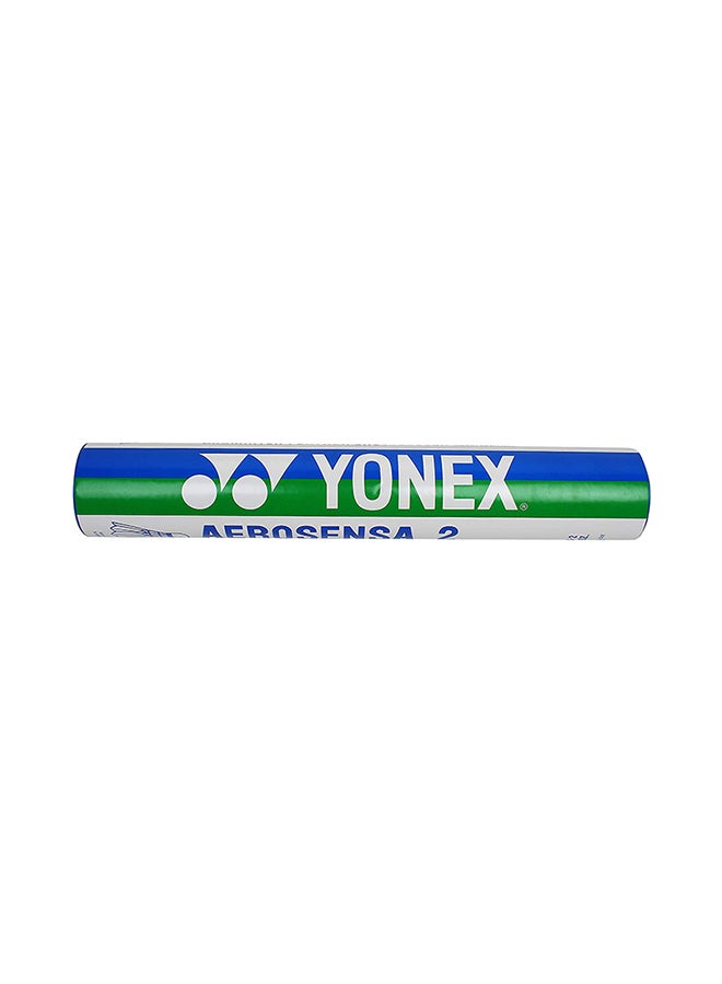Yonex - 12-Piece Aerosensa 10 Feather Shuttlecock Set - Image 1