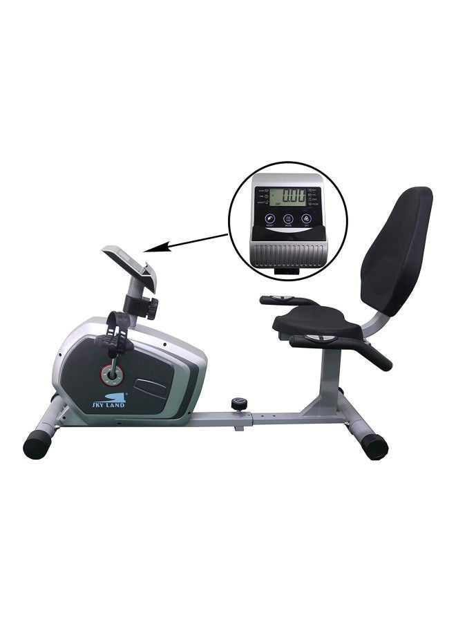 SkyLand Unisex Adult Magnetic Recumbent Bike 79x28.5x67.5cm  - Image 3