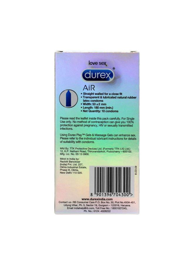 Durex - Pack Of 3 Air Ultra Thin Condom - Image 1