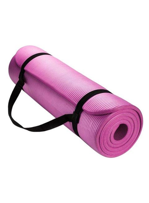 Anti-Slip Yoga Mat With Carry Strap