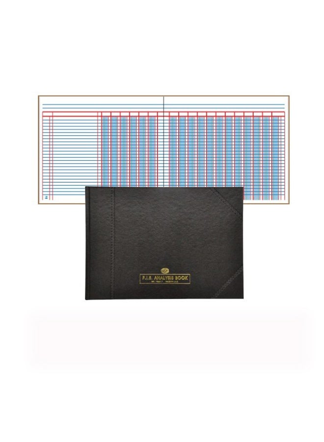إف اي أس  دفتر تحليل من 96 ورقة أسود/أحمر - Image 3