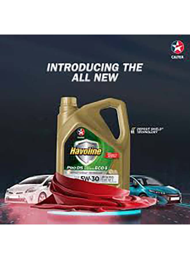 Caltex Havoline Pro Ds Fully Synthetic Eco 5 SAE 5W-30 Engine Oil 4L  - Image 3