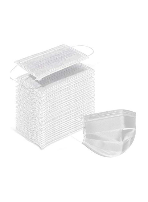 50 Piece - Disposable 3 Ply Face Mask