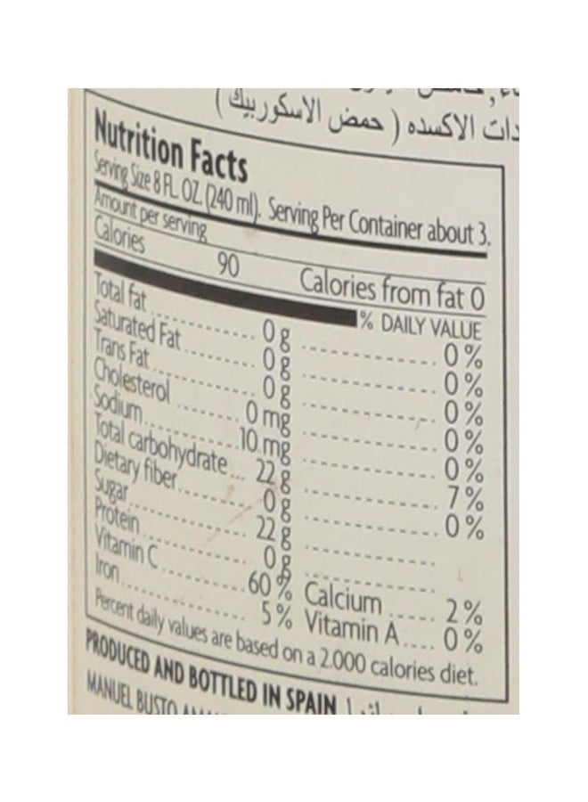 may Gold Sparkling Fruit Juice Peach 750ml - Image 4