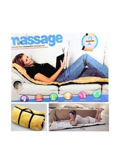 Generic 9 Motor Heat Full Body Massage Mat  - Image 2