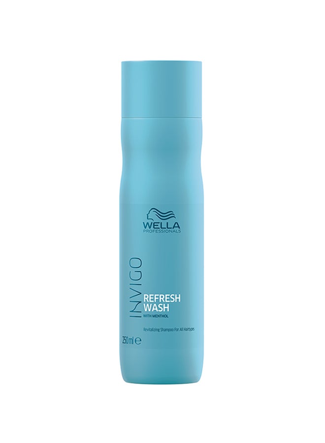 WELLA - Professionals Invigo Balance Refresh Wash Revitalizing Shampoo Clear 250ml - Image 1