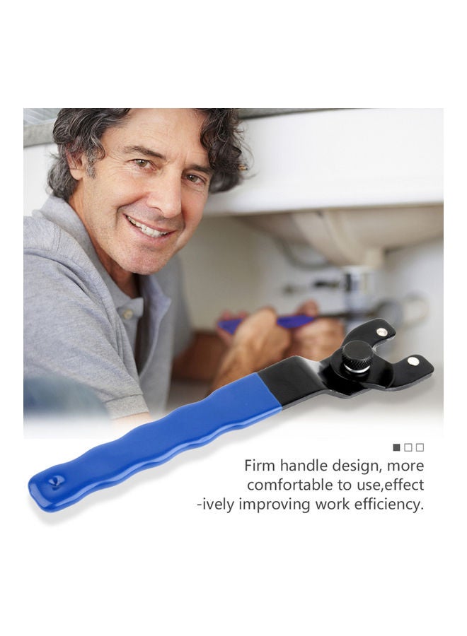 Generic - Grinder Wrench With Adjustable Lock-Nut Blue 20.00x1.00x5.00cm - Image 1