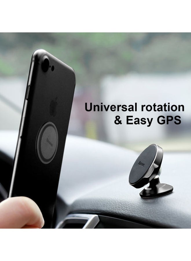 Baseus Small Ears Series Universal Magnetic Car Mount Black - Image 5
